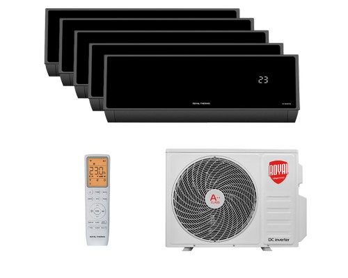 Мульти-сплит система Royal Thermo RTFMI/in-09HN8/black x 5 / RTFMO/out-42HN8