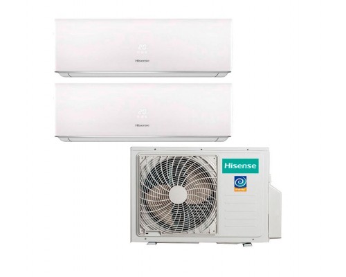 Мульти-сплит система Hisense AMS-09UR4SVEDB65 + AMS-12UR4SVEDB65 / AMW2-18U4SXE