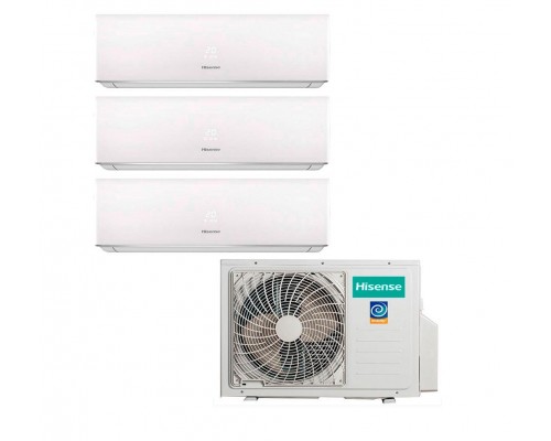 Мульти-сплит система Hisense AMS-09UR4SVEDB65 x 3 / AMW3-24U4SZD