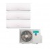 Мульти-сплит система Hisense AMS-09UR4SVEDB65 x 3 / AMW3-24U4SZD