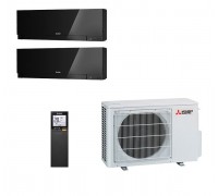 Мульти-сплит система Mitsubishi Electric MSZ-EF22VGKB x2 / MXZ-2F33VF