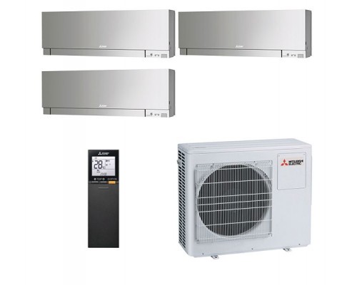Мульти-сплит система Mitsubishi Electric MSZ-EF22VGKS x3 / MXZ-3F54VF