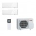 Мульти-сплит система Mitsubishi Electric MSZ-EF22VGKW x2 / MXZ-2F33VF