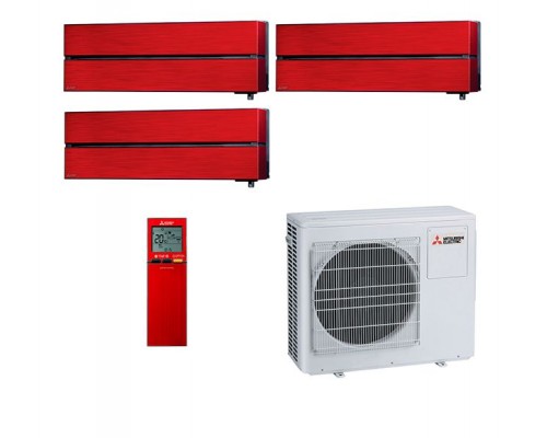 Мульти-сплит система Mitsubishi Electric MSZ-LN25VG2R x3 / MXZ-3F68VF