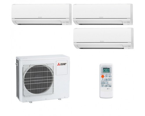 Мульти-сплит система Mitsubishi Electric MSZ-HJ25VA x 3 / MXZ-3HJ50VA-ER1