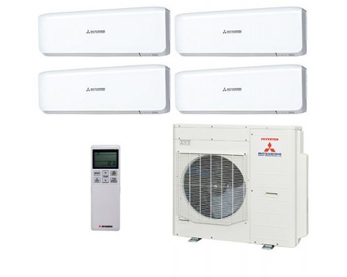 Мульти-сплит система Mitsubishi Heavy SRK20ZS-W x 3 + SRK50ZS-W / SCM100ZМ-S