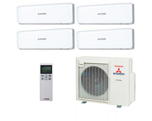 Мульти-сплит система Mitsubishi Heavy SRK20ZS-W x 2 + SRK25ZS-W + SRK35ZS-W / SCM80ZМ-S1