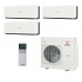 Мульти-сплит система Mitsubishi Heavy SRK25ZS-WB + SRK35ZS-WB + SRK50ZS-WB / SCM100ZМ-S