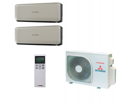 Мульти-сплит система Mitsubishi Heavy SRK20ZS-WT x 2 / SCM40ZS-S
