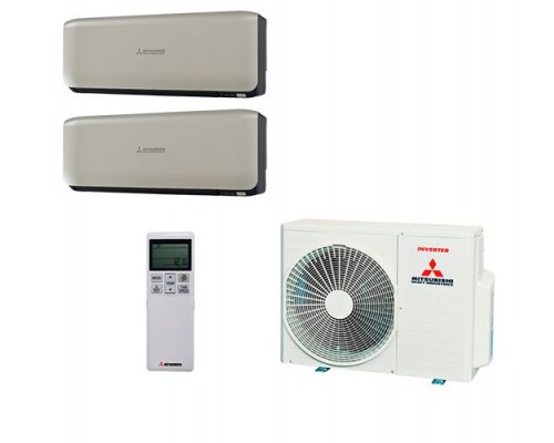 Мульти-сплит система Mitsubishi Heavy SRK25ZS-WT + SRK35ZS-WT / SCM50ZS-S1