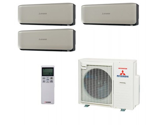 Мульти-сплит система Mitsubishi Heavy SRK20ZS-WT + SRK25ZS-WT + SRK35ZS-WT / SCM71ZМ-S1