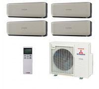 Мульти-сплит система Mitsubishi Heavy SRK20ZS-WT x 4 / SCM71ZМ-S1