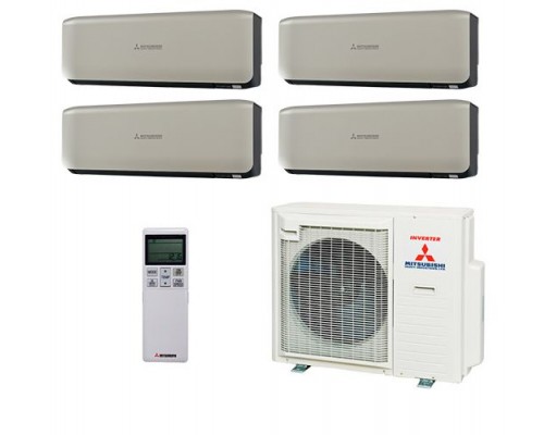 Мульти-сплит система Mitsubishi Heavy SRK20ZS-WT x 2 + SRK25ZS-WT + SRK35ZS-WT / SCM80ZМ-S1