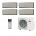Мульти-сплит система Mitsubishi Heavy SRK20ZS-WT x 2 + SRK25ZS-WT + SRK35ZS-WT / SCM80ZМ-S1