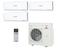 Мульти-сплит система Mitsubishi Heavy SRK25ZSX-W + SRK35ZSX-W + SRK50ZSX-W / SCM100ZМ-S