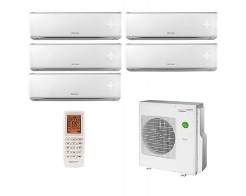 Мульти-сплит система на пять комнат Aeronik ASI-07 ILK3 x 4 / ASI-09 ILK3 / ASO-42 HMZK