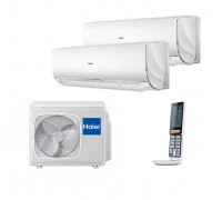 Мульти-сплит система Haier AS09NS6ERA-W x 2 / 3U19FS1ERA(N)