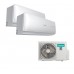 Мульти-сплит система Hisense AMS-09UR4SVEDL6 (S) x 2 / AMW2-18U4SXE