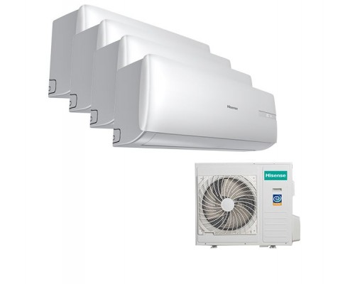 Мульти-сплит система Hisense AMS-09UR4SVEDL6 (S) x 4 / AMW4-36U4SAC