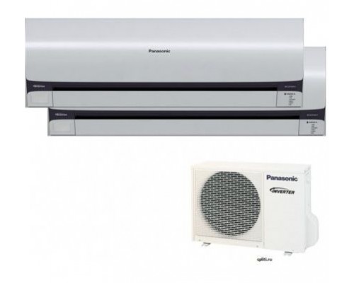 Мульти-сплит система Panasonic CS-E7PKDWх3 / U-3E18JBE инверторная мультисплит-система