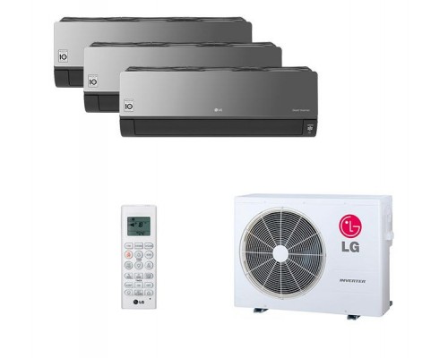 Мульти-сплит система LG AM09BP x 3 / MU3M21
