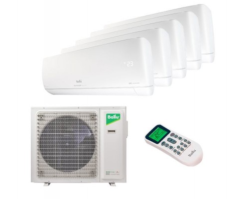 Мульти-сплит система Ballu на пять комнат до 105 м. кв.