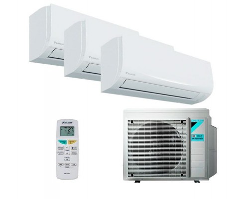 Мульти-сплит система Daikin FTXF25B x 3 / 3MXF68A