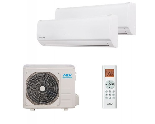 Мульти-сплит система MDV MDSAF-07HRDN8 x 2 / MD2O-14HFN8