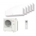 Мульти-сплит система Fujitsu ASYG07KMCC x 5 / AOYG36KBTA5