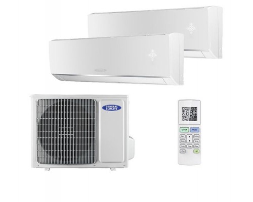 Мульти-сплит система General Climate GC-ME07HRi x 2 / GU-M2E14H1