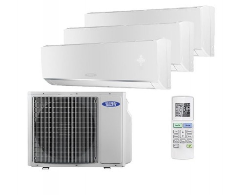 Мульти-сплит система General Climate GC-ME07HRi x 3 / GU-M3E21H1