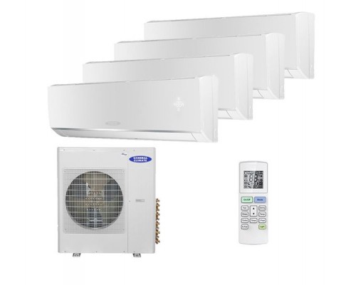 Мульти-сплит система General Climate GC-ME09HRi x 4 / GU-M4E36H1
