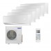 Мульти-сплит система General Climate GC-ME07HRi x 5 / GU-M5E42H1