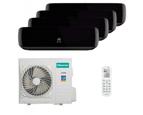 Мульти-сплит система Hisense AMS-09UR4SVETG67(B) x 4 / AMW4-36U4SAC