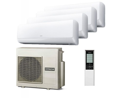 Мульти-сплит система Hitachi RAK-18QXE x 4 / RAM-70NP4E