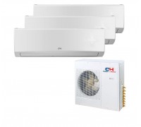 Мульти сплит система Cooper&Hunter CHML-IW07FTXE x 2 + CH-S12FTXE / CHML - U24RK3