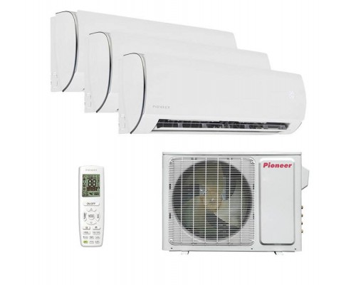 Мульти-сплит система Pioneer KFRI25LW x 3 / 3MSHD24B