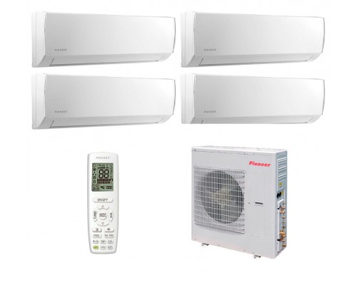 Мульти-сплит система Pioneer KFRI25MW x 2 + KFRI35MW x 2 / 5MSHD42A