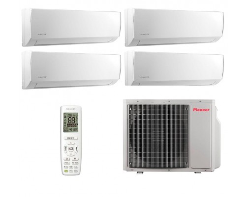 Мульти-сплит система Pioneer KFRI20MW x 4 / 4MSHD28A
