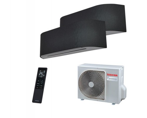 Мульти-сплит система Toshiba RAS-B10N4KVRG-E x 2 / RAS-2M18G3AVG-E