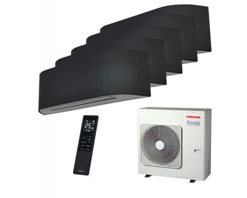 Мульти-сплит система Toshiba RAS-B10N4KVRG-E x 5 / RAS-5M34G3AVG-E