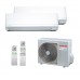 Мульти-сплит система Toshiba RAS-B10J2KVRG-E x 2 / RAS-2M18U2AVG-E