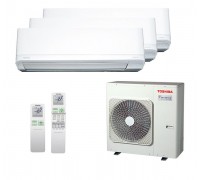 Мульти-сплит система Toshiba RAS-B10J2KVRG-E x 3 / RAS-3M26U2AVG-E