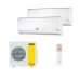 Мульти-сплит система Zanussi ZACS/I-07 HIN FMI/N8 x 2 / ZACO/I-14 H2 FMI/N8
