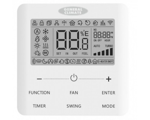 Канальный кондиционер General Climate GC-DNE60HWF / GU-UE60HF