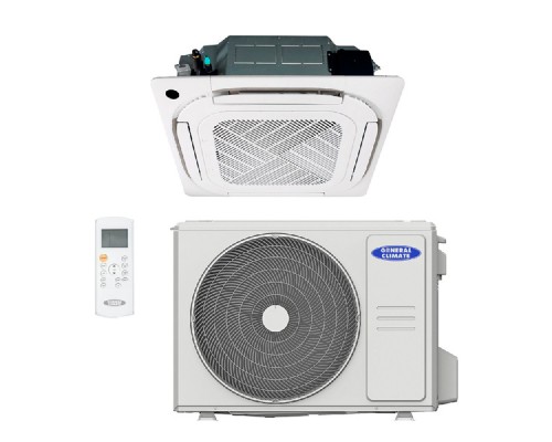 Кассетный кондиционер General Climate GC-4C24HRN2 / GU-U24H2
