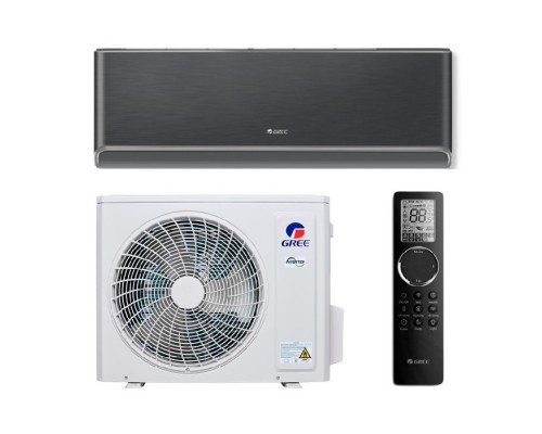 Кондиционер (Сплит-система) Gree Airy Inverter GWH18AVDXE-K6DNA1A(black)
