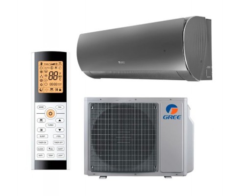 Кондиционер (Сплит-система) Gree Lyra Inverter GWH12ACC-K6DNA1F (Black)