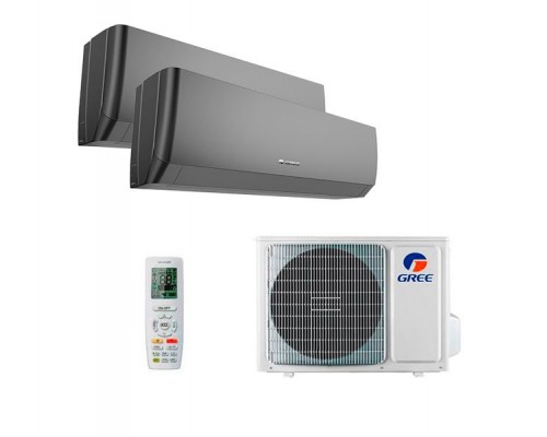 Мульти-сплит система Gree GWH09AGCXB-K6DNA4F/I x 2 / GWHD(14)NK6OO (LCLH)