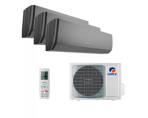 Мульти-сплит система Gree GWH09AGCXB-K6DNA4F/I x 3 / GWHD(21)NK6OO (LCLH)